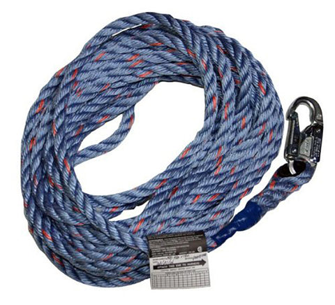 Miller Lifeline Rope 50' #300L-Z7/50FTBL