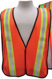 3aSafety HI-VIZ APPAREL All Purpose Mesh Vest Orange #A1400