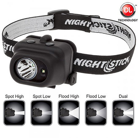 Nightstick Dual Light Multi-Function Headlamp #NSP-4608B