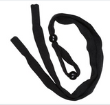 MCR Black Eyeglass Cord/Lanyard Foam Insert Tips Slip Over Eyewear 32 Inch #215C (#7157)